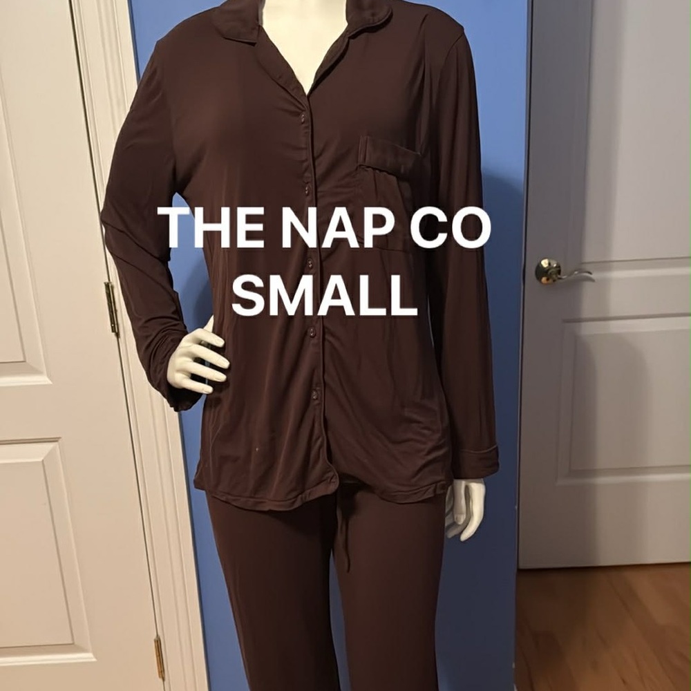 The Nap Co Women's Brown Sleepwear Set